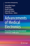 Cover: Advancements of Medical Electronics - Springer