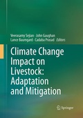 Cover: Climate Change Impact on Livestock: Adaptation and Mitigation - Springer