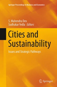 Enlarge image Cover: Cities and Sustainability - Springer
