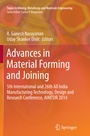 Cover: Advances in Material Forming and Joining - Springer