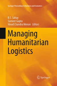 Enlarge image Cover: Managing Humanitarian Logistics - Springer