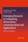 Cover: Emerging Research in Computing, Information, Communication and Applications - Springer