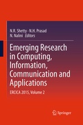 Cover: Emerging Research in Computing, Information, Communication and Applications - Springer