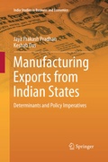 Cover: Manufacturing Exports from Indian States - Springer