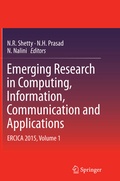 Cover: Emerging Research in Computing, Information, Communication and Applications - Springer