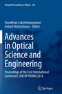 Cover: Advances in Optical Science and Engineering - Springer