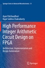 Cover: High Performance Integer Arithmetic Circuit Design on FPGA - Springer