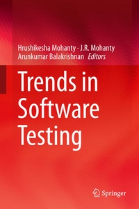 Enlarge image Cover: Trends in Software Testing - Springer