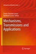Cover: Mechanisms, Transmissions and Applications - Springer