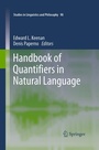Cover: Handbook of Quantifiers in Natural Language - Springer