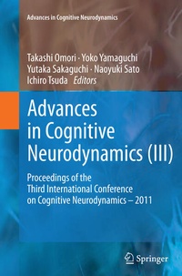 Enlarge image Cover: Advances in Cognitive Neurodynamics (III) - Springer