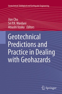 Enlarge image Cover: Geotechnical Predictions and Practice in Dealing with Geohazards - Springer