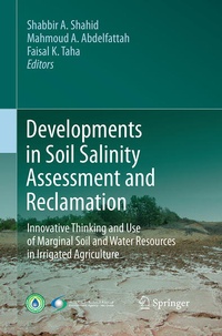 Enlarge image Cover: Developments in Soil Salinity Assessment and Reclamation - Springer