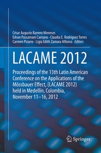 Abbildung von: LACAME 2012 - Springer