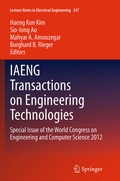 Cover: IAENG Transactions on Engineering Technologies - Springer