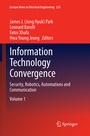 Cover: Information Technology Convergence - Springer