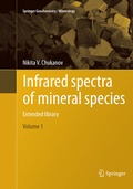 Cover: Infrared spectra of mineral species - Springer