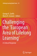 Cover: Challenging the 'European Area of Lifelong Learning' - Springer