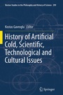 Cover: History of Artificial Cold, Scientific, Technological and Cultural Issues - Springer