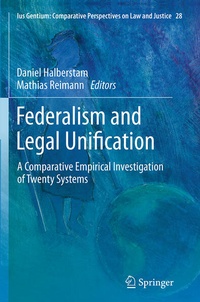 Enlarge image Cover: Federalism and Legal Unification - Springer