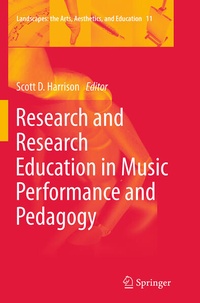 Enlarge image Cover: Research and Research Education in Music Performance and Pedagogy - Springer