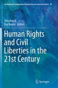 Cover: Human Rights and Civil Liberties in the 21st Century - Springer