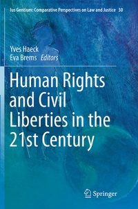 Enlarge image Cover: Human Rights and Civil Liberties in the 21st Century - Springer
