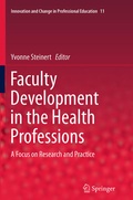 Cover: Faculty Development in the Health Professions - Springer