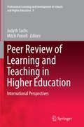 Cover: Peer Review of Learning and Teaching in Higher Education - Springer