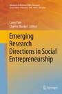 Cover: Emerging Research Directions in Social Entrepreneurship - Springer