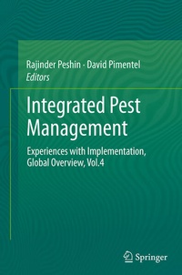 Enlarge image Cover: Integrated Pest Management - Springer
