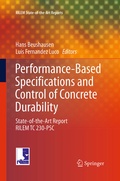 Cover: Performance-Based Specifications and Control of Concrete Durability - Springer