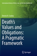 Cover: Death's Values and Obligations: A Pragmatic Framework - Springer