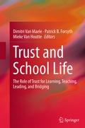 Cover: Trust and School Life - Springer