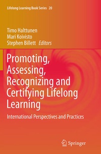Enlarge image Cover: Promoting, Assessing, Recognizing and Certifying Lifelong Learning - Springer