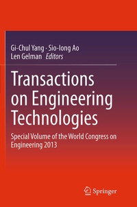 Enlarge image Cover: Transactions on Engineering Technologies - Springer