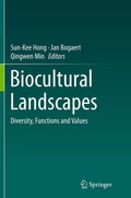 Cover: Biocultural Landscapes - Springer