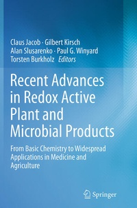 Enlarge image Cover: Recent Advances in Redox Active Plant and Microbial Products - Springer