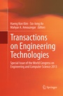 Cover: Transactions on Engineering Technologies - Springer