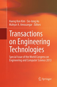 Enlarge image Cover: Transactions on Engineering Technologies - Springer