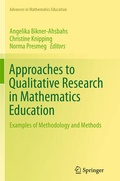 Cover: Approaches to Qualitative Research in Mathematics Education - Springer
