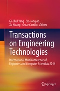 Cover: Transactions on Engineering Technologies - Springer