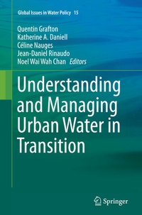 Enlarge image Cover: Understanding and Managing Urban Water in Transition - Springer