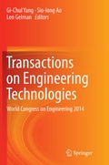 Cover: Transactions on Engineering Technologies - Springer