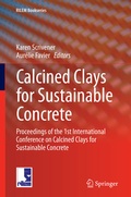 Cover: Calcined Clays for Sustainable Concrete - Springer