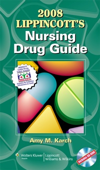 Abbildung von: Lippincott's Nursing Drug Guide: Canadian Version - Lippincott Williams and Wilkins
