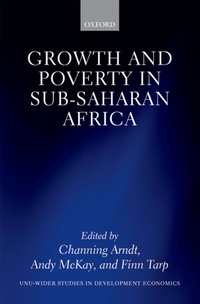 Abbildung von: Growth and Poverty in Sub-Saharan Africa - OUP eBook
