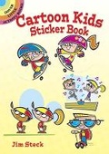 Cover: Cartoon Kids Sticker Book - Dover Children's
