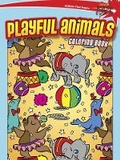 Cover: Spark Playful Animals Coloring Book - Dover Children's