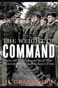 Cover: The Weight of Command - University of British Columbia Press